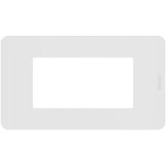 Placca 4 moduli bianca MatixGO BTICINO JA4804JW