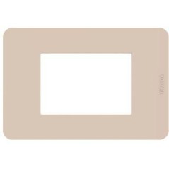 Placca Tones 3 moduli ritual MatixGO BTICINO JA4803TR