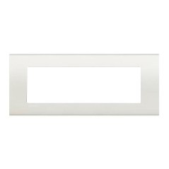 Livinglight placca 7 moduli quadra bianco BTICINO LNA4807BI