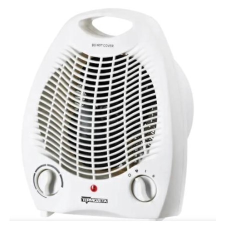 CALDOBAGNO 1000-2000W FAN HEATER BIANCO TERMOZETA TZR15WG