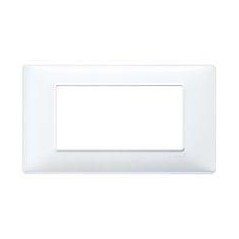 Plana placca 4 moduli colore bianco VIMAR 14654.01