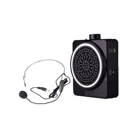 Mini Amplificatore Portatile Ricaricabile con Microfono KONELCO GBC 61011570