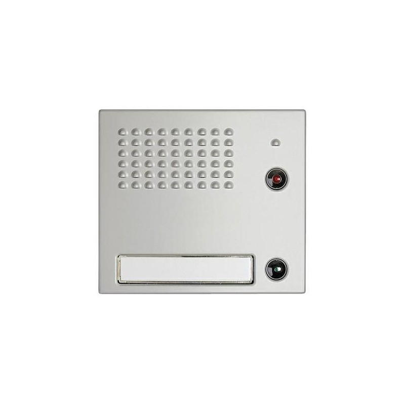FRONTALE MODULARE FONICO CON 1 PULSANTE ALLMETAL BTICINO 332111 FRONTALE MODULARE FONICO CON 1 PULSANTE ALLMETAL BTICINO 332111