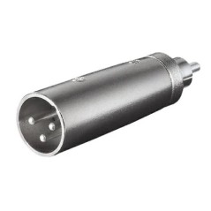 Adattatore microfonico XLR Spina 3 poli a spina RCA MELCHIONI 433329787