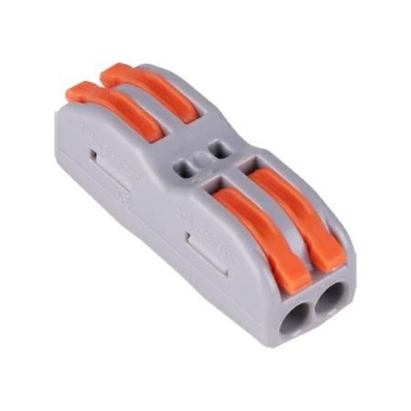 Connettore rapido passante 2 Poli 2,5mm2 Konelco GBC 30519102