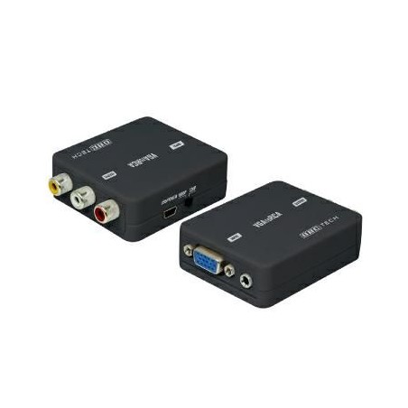 Convertitore Ingresso VGA Uscita RCA A/V KONELCO GBC 14280080