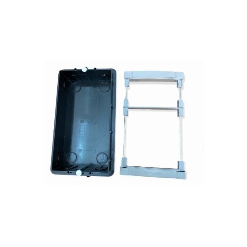 Scatola da incasso MODY 2 Moduli con telaio Portamoduli FARFISA MD72 Scatola da incasso MODY 2 Moduli con telaio Portamoduli FARFISA MD72