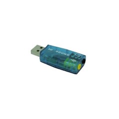 Adattatore Audio Spina USB-A 2 Prese Jack 3,5mm KONELCO GBC 59790031