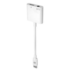 Adattatore Spina USB C 1 Presa USB C + 1 Presa Jack Stereo 3,5mm KONELCO GBC 59180901