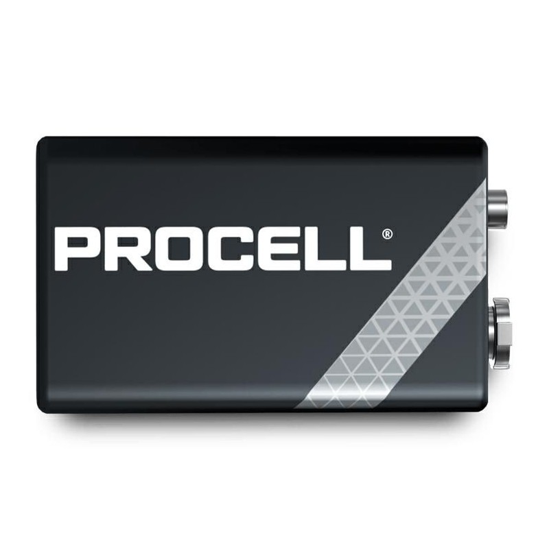 1 BATTERIA ALCALINA 9V PROCELL 1 BATTERIA ALCALINA 9V PROCELL