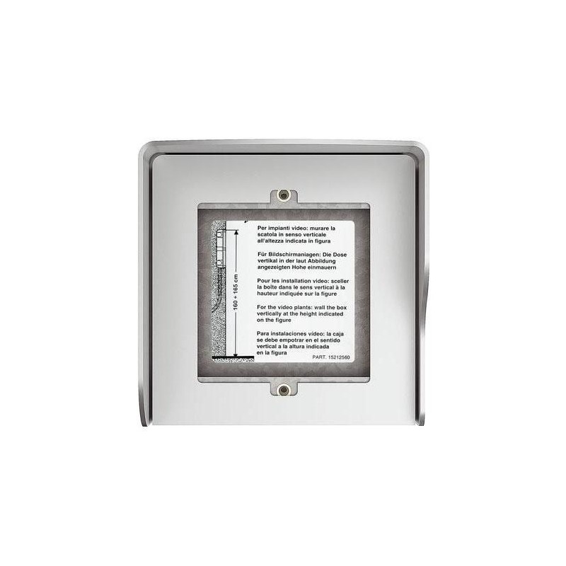 SCATOLA SUPERFICIE ALLMETAL BTICINO 350611 SCATOLA SUPERFICIE ALLMETAL BTICINO 350611