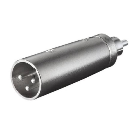 Adattatore microfonico XLR Spina 3 poli a spina RCA MELCHIONI 433329787