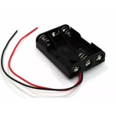 PORTAPILE PER 3 MINISTILO AAA CON FILI KONELCO GBC 25012500