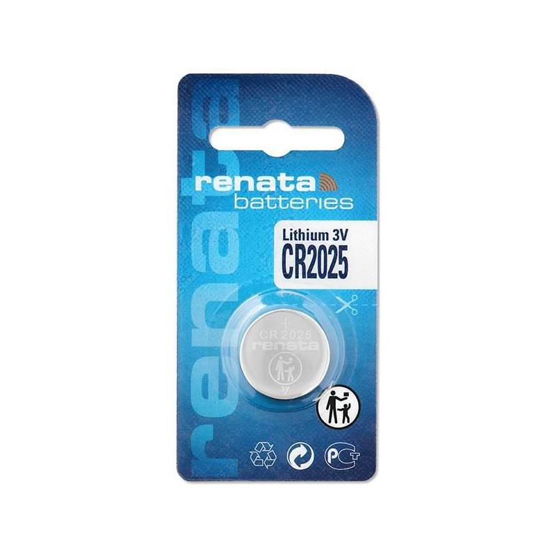 Batteria a Litio 3V RENATA CR2025 Batteria a Litio 3V RENATA CR2025