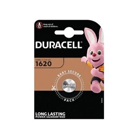 1 BATTERIA AL LITIO 3V DURACELL CR1620