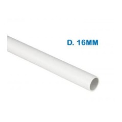 Tubo Rigido in Pvc Diamentro 16MM 3 Metri ELETTROCANALI ECTG1516