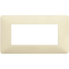Placca Matix 4 Moduli Avorio BTICINO AM4804BAV