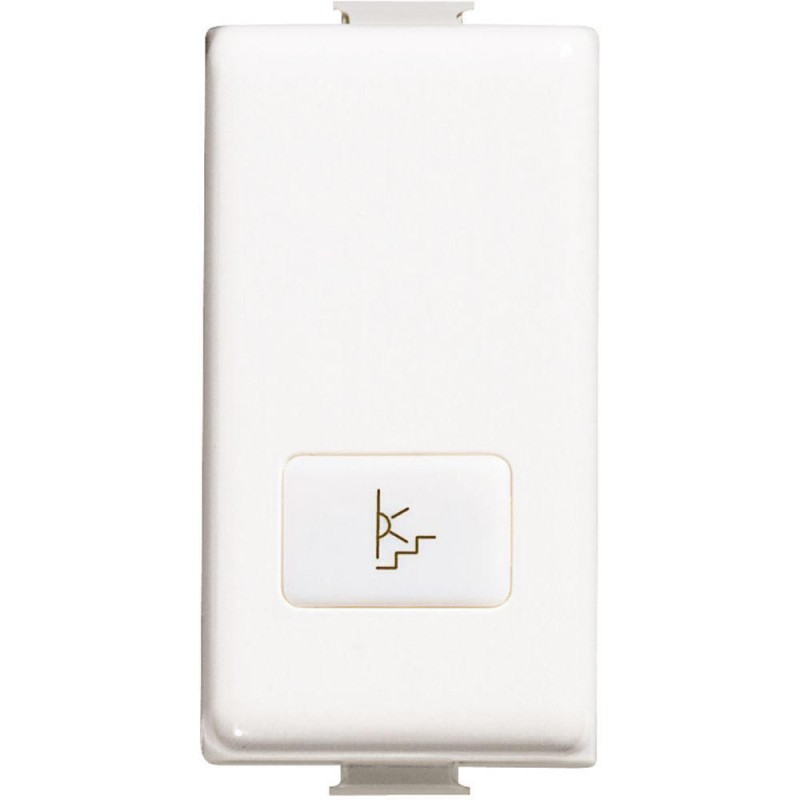 Copritasto Matix con simbolo Luce Scala bianco BTICINO AM5921B Copritasto Matix con simbolo Luce Scala bianco BTICINO AM5921B
