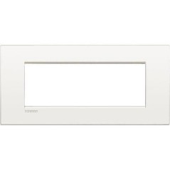 Livinglight placca AIR 7 moduli bianco puro BTICINO LNC4807BN